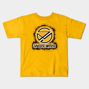 Sinister Motives logo orange Kids T-Shirt